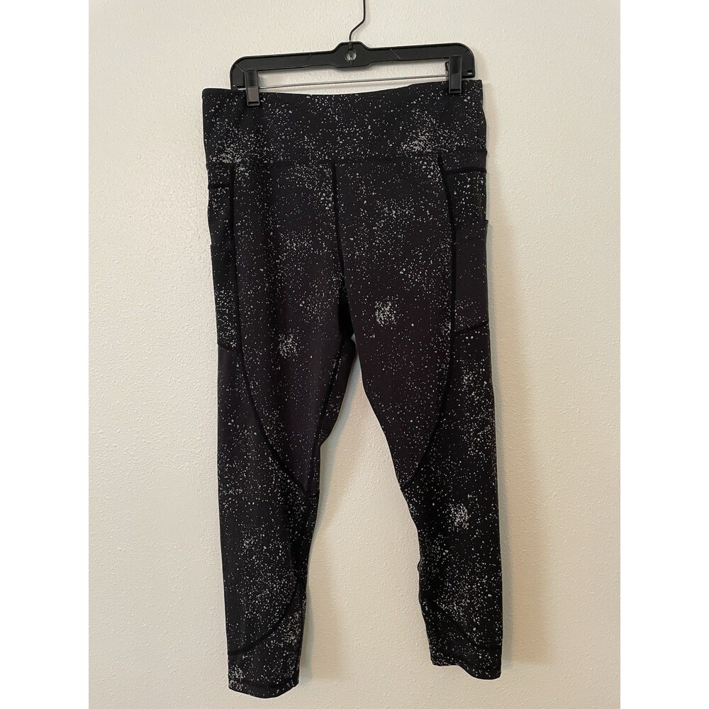 Zyia Active Leggings Womens 16 18 Pull On Workout Abstract Print Running Yoga